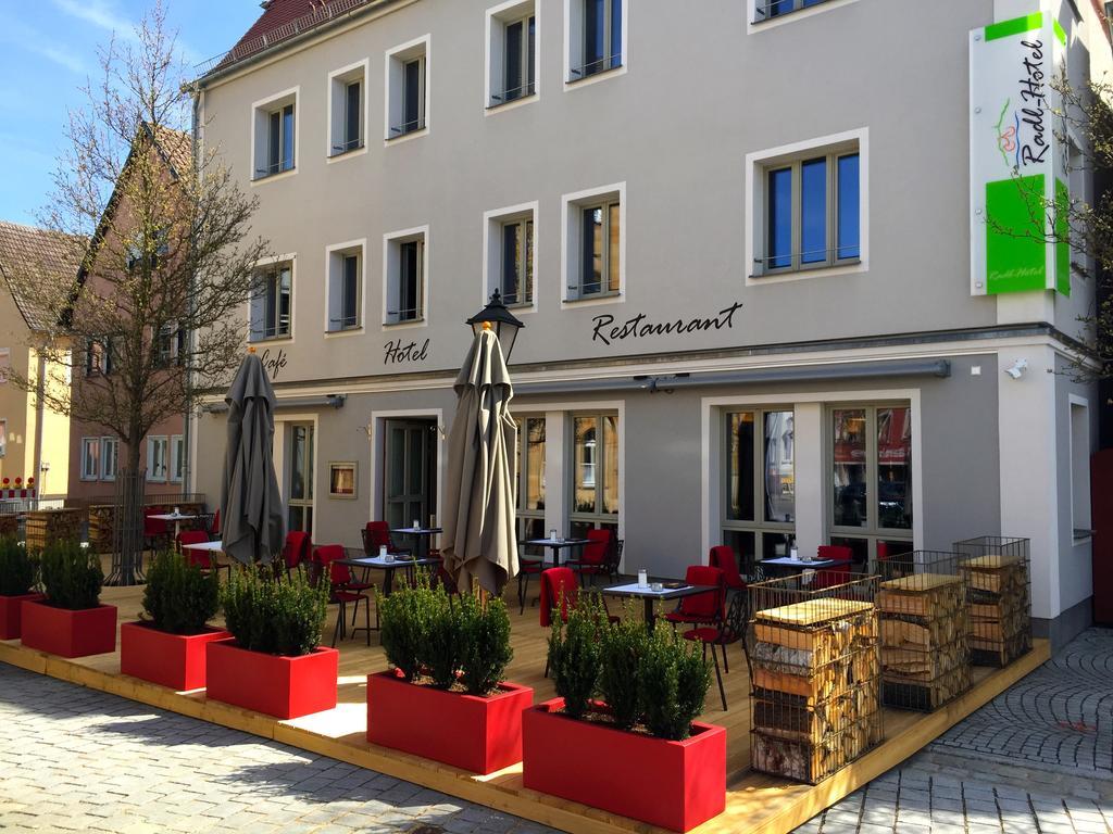 Hezelhof'S Radl-Hotel Wassertrüdingen Extérieur photo